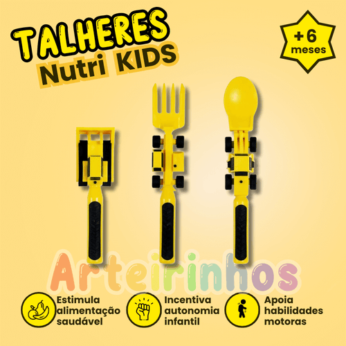 Talheres de Introdução Alimentar - Nutrikids