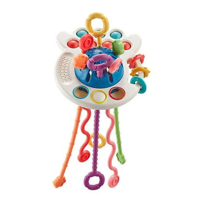 Brinquedo Sensorial 3 em 1 de Silicone