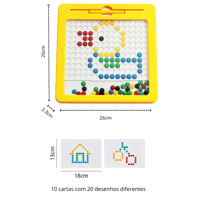 Tabuleiro Magnético Montessori