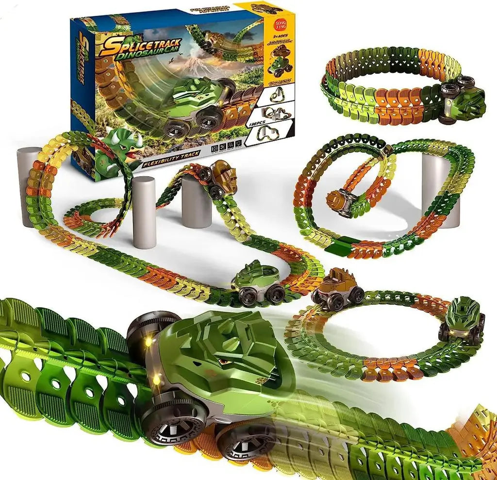 Pista de Carrinhos Dinossauro Radical 360