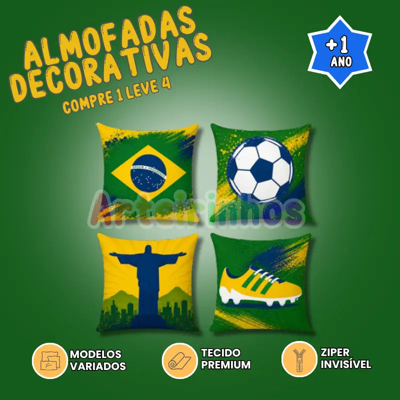 Capas Decorativas Copa - Compre 1 Leve 4
