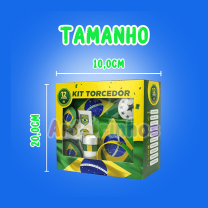Kit Torcedor Copa do Mundo 2026 Brasil