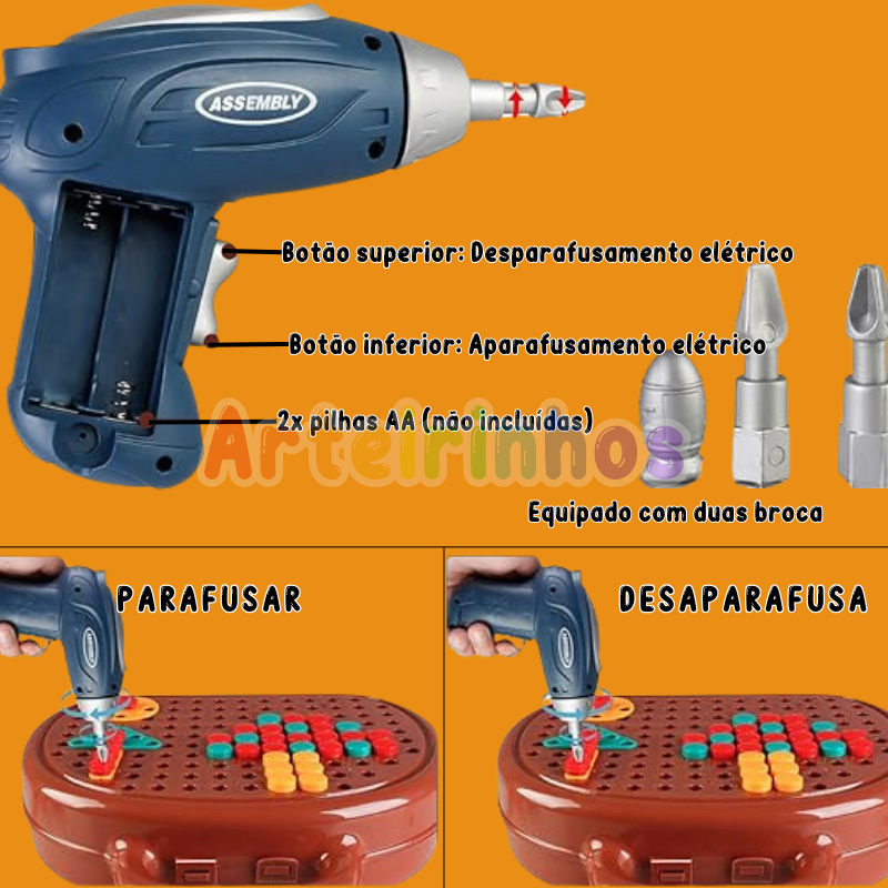 Parafusadeira Infantil