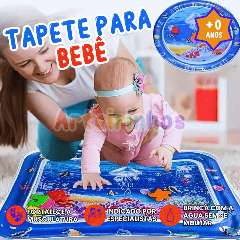 Tapete de Água para Bebês - Arteirinhos