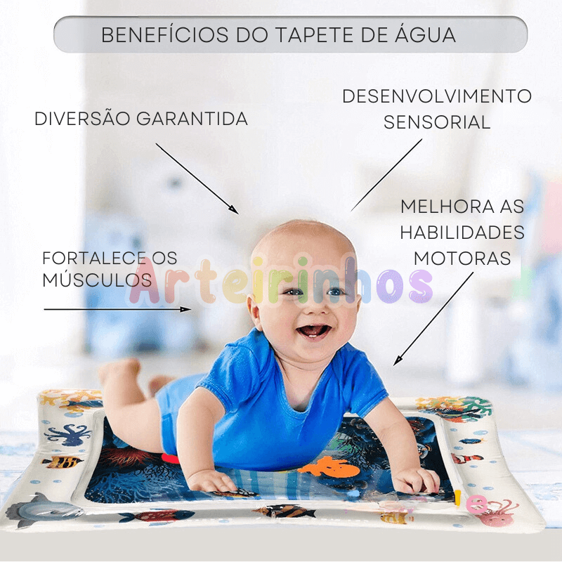 Tapete de Água para Bebês - Arteirinhos