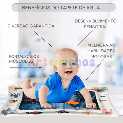 Tapete de Água para Bebês - Arteirinhos