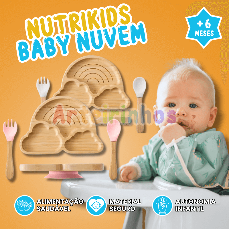 Kit Nutrikids Baby Nuvem - Introdução Alimentar