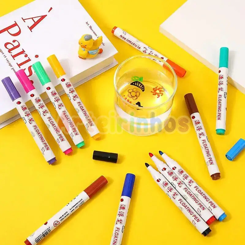 Magic Pen Canetinha de Desenho Flutuante - Volta às Aulas