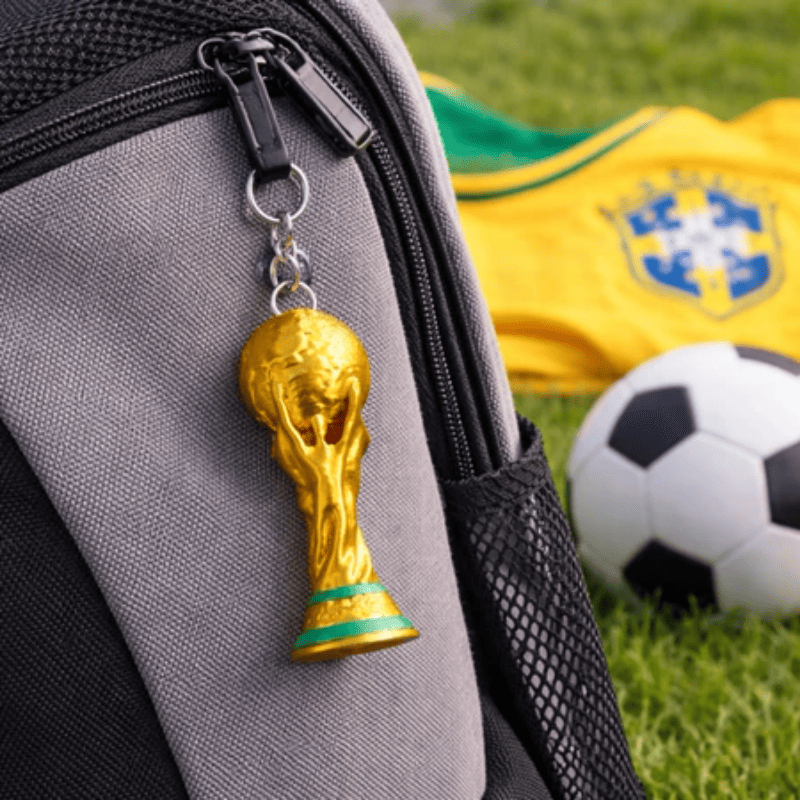 Chaveiro Troféu de Copa do Mundo - Compre 1 Leve 4