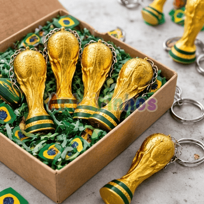 Chaveiro Troféu de Copa do Mundo - Compre 1 Leve 4