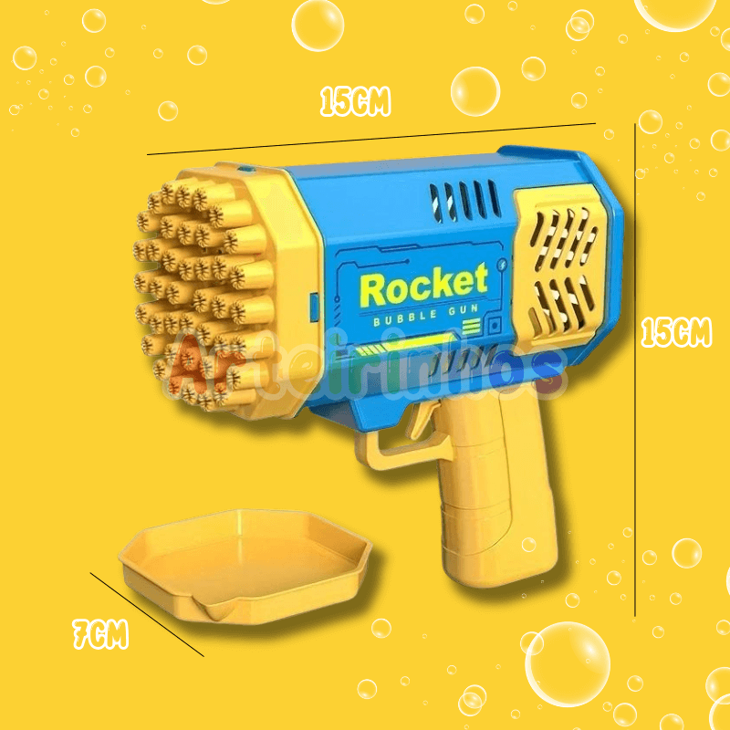 Canhão de Bolhas 40 Furos Rocket