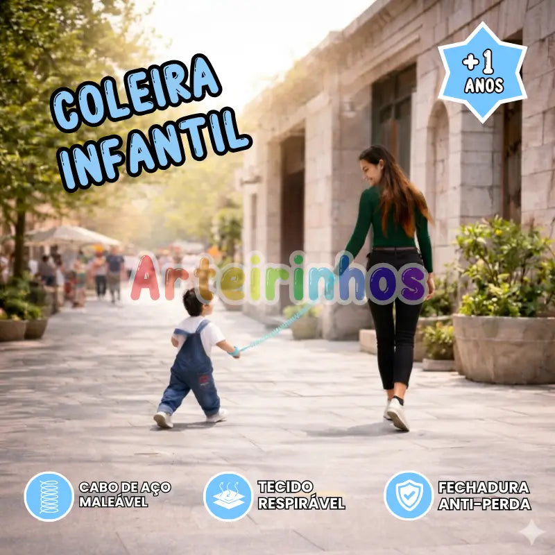 Coleira Infantil para Crianças