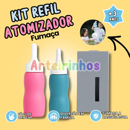 Kit Refil para Bolhas de Fumaça