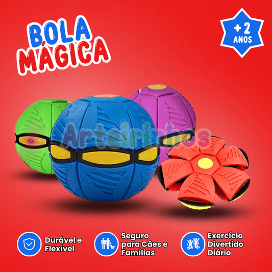 Bola Mágica Pula pula - Arteirinhos