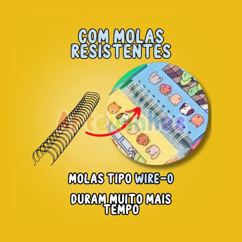 Kit Bobbie Goods + 24 Canetas ponta dupla - Volta às Aulas