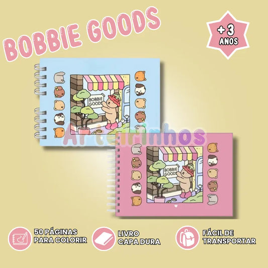 Livro de Colorir Bobbie Goods Capa Dura - Voltas às Aulas