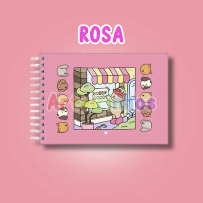Livro de Colorir Bobbie Goods Capa Dura - Voltas às Aulas