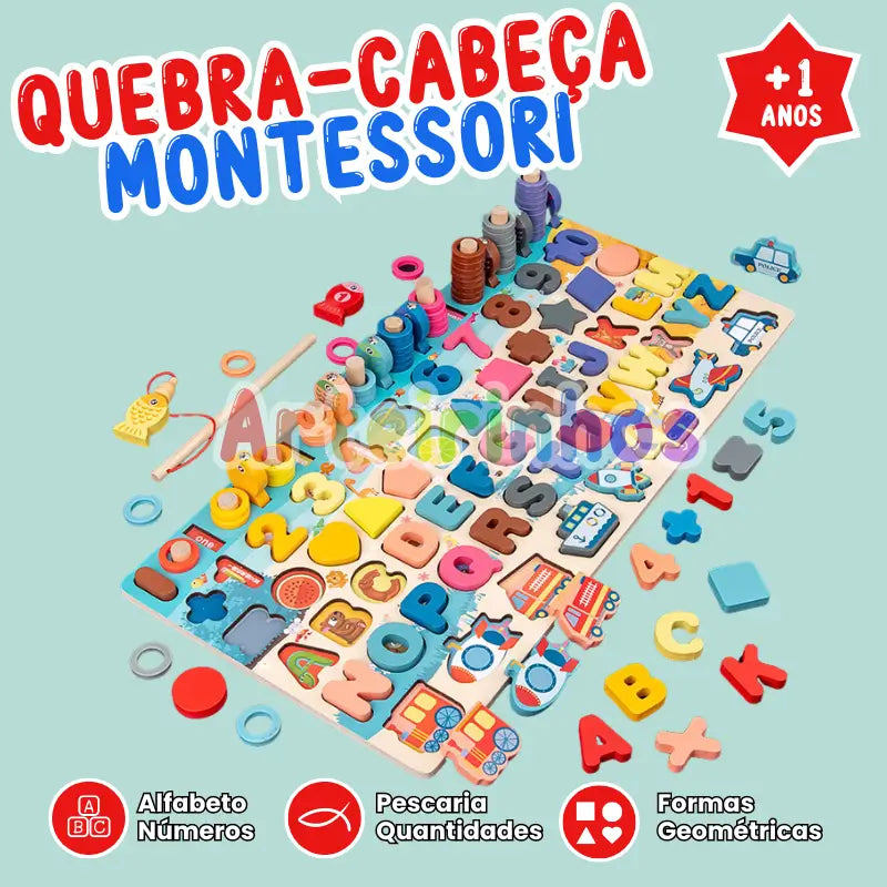 Quebra Cabeça Montessori