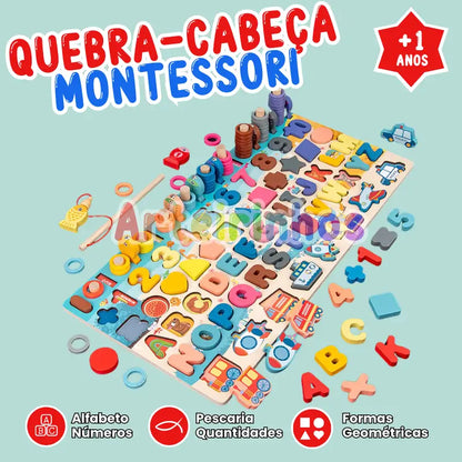 Quebra Cabeça Montessori