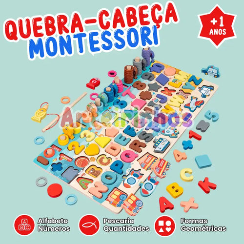 Quebra Cabeça Montessori