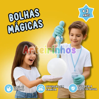Varinha Mágica Bolha de Fumaça