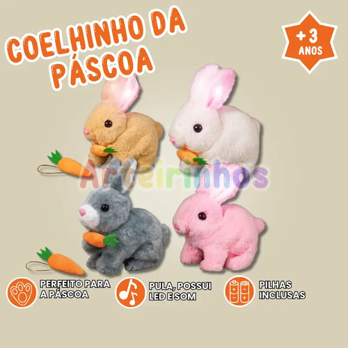 Coelhinho da Páscoa Pelúcia