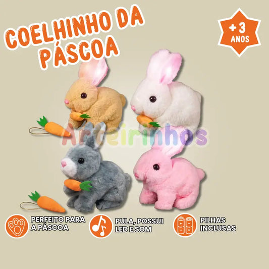 Coelhinho da Páscoa Pelúcia