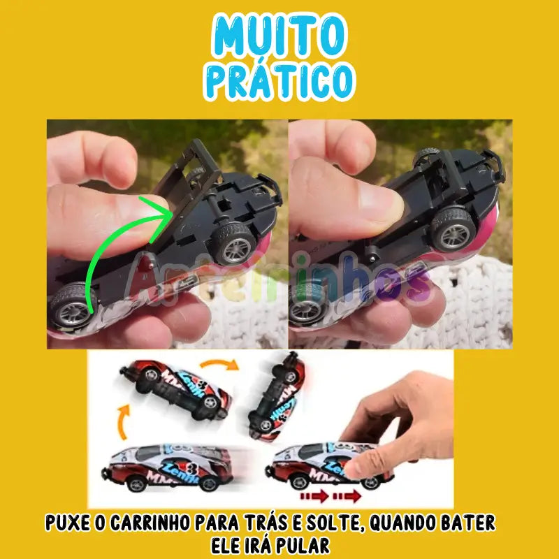 Carrinho Bate e Pula 360°