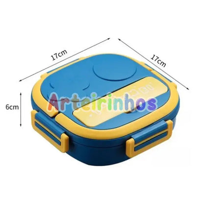 Lancheira Térmica Infantil com Pote Inox