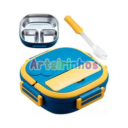 Lancheira Térmica Infantil com Pote Inox