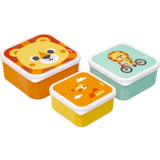 Kit 3 potes Buba Bubazoo Alimentação Bebês