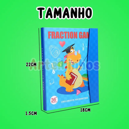 Quebra Cabeça Magnético de Fração