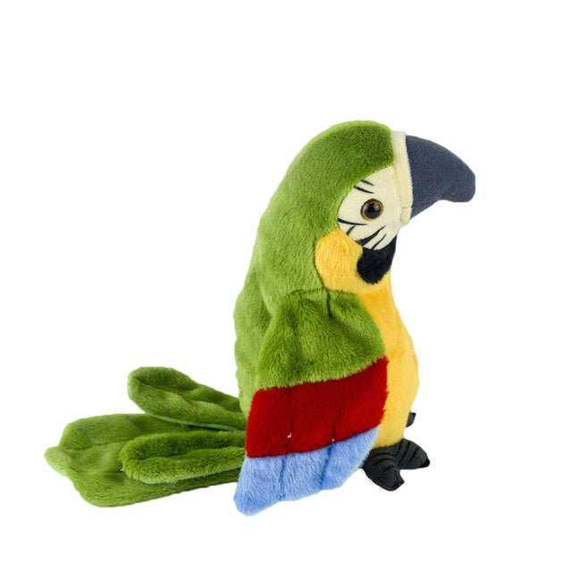 Papagaio De Pelúcia que Repete a Fala