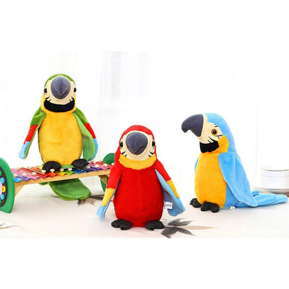 Papagaio De Pelúcia que Repete a Fala