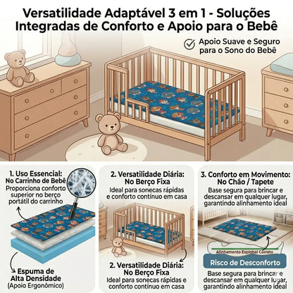 Colchão para Carrinho Moisés Premium